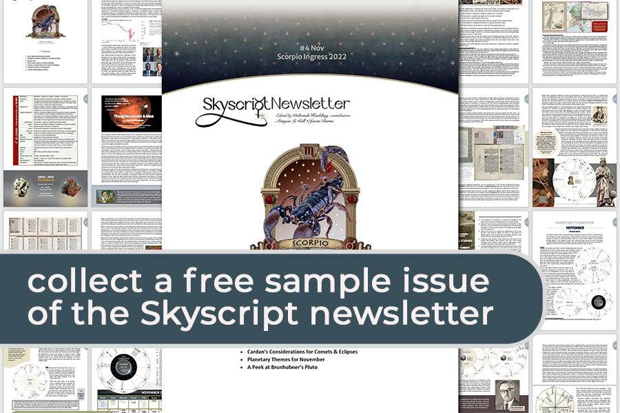 Sample copy of the Skyscript newsletter